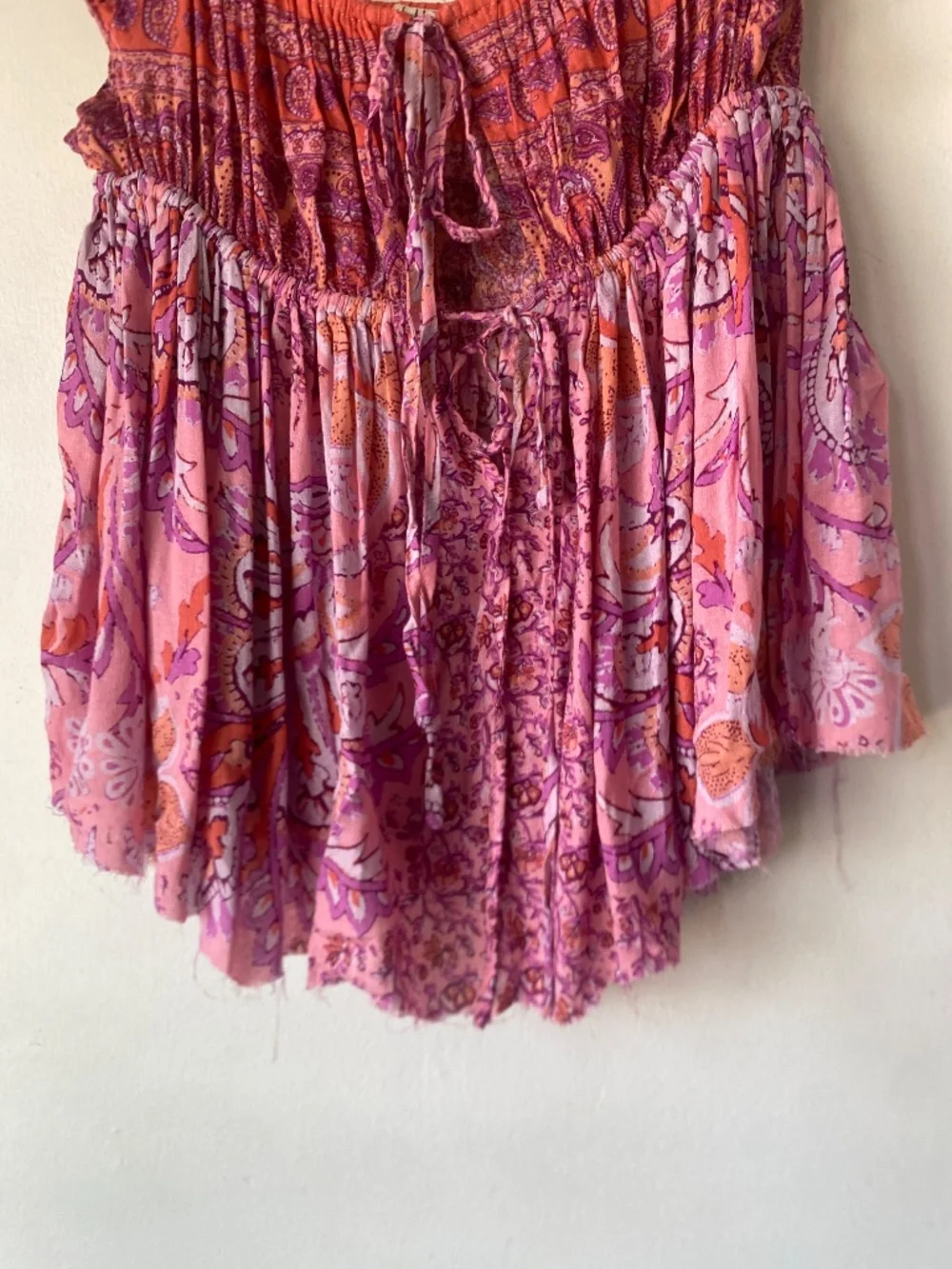 Free People XS Floral Top - Picture 5 of 8